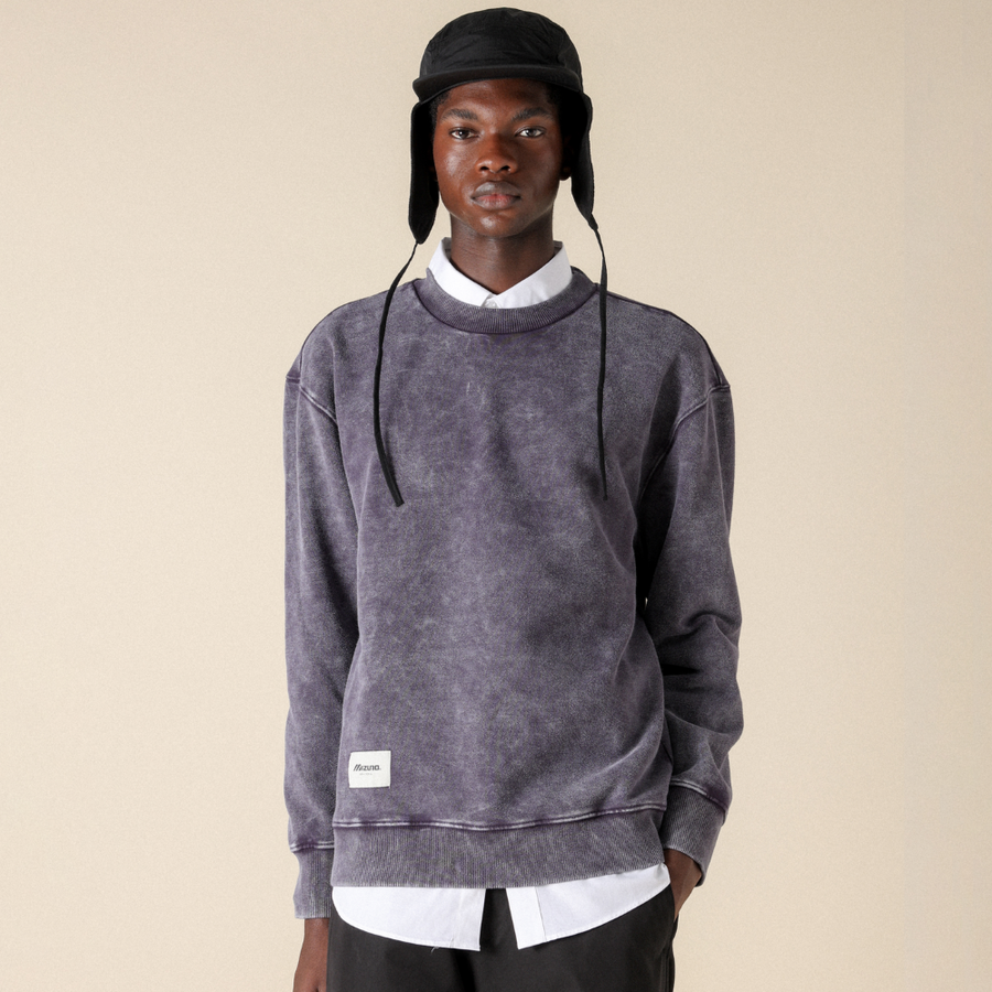 Mizuno SPORTSTYLE SWEATSHIRT Purple